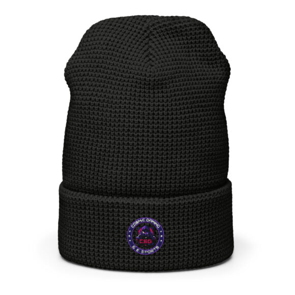 waffle beanie black front 2 674a4819aac59 580x580